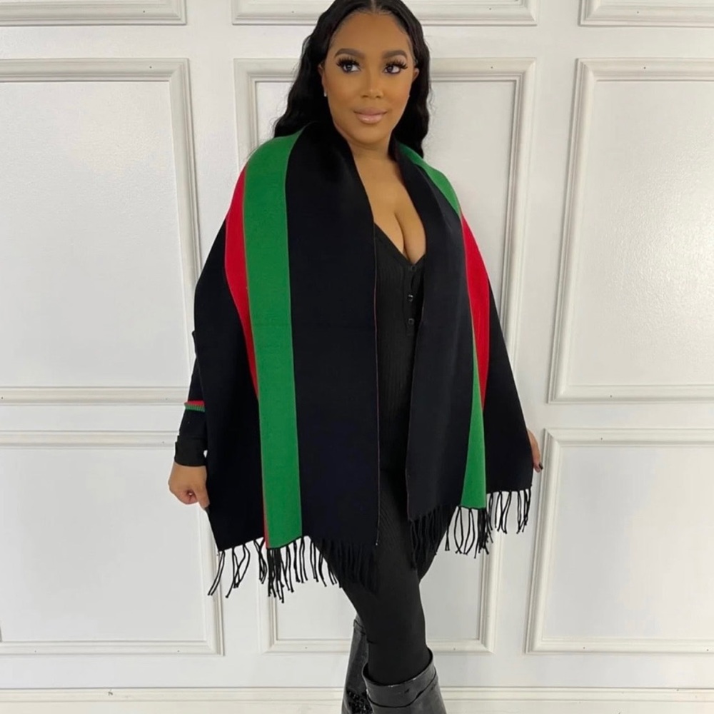 Women poncho, one size fits all